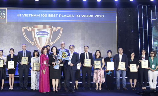 Vinamilk lần thứ 3 liên tiếp được bình chọn là nơi làm việc tốt nhất Việt Nam